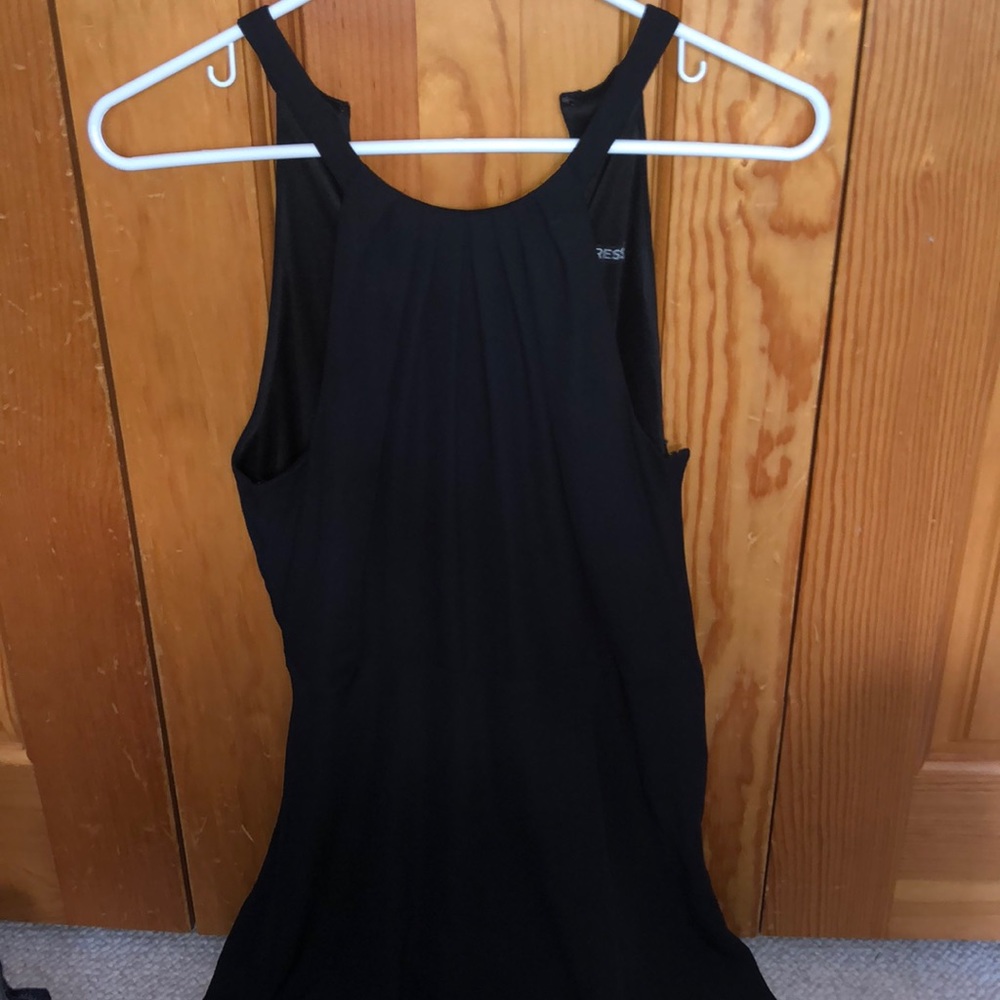 High neck dress